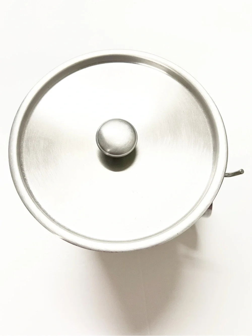Threshold Home Double Wall Hammered Metal Ice 3 Quart Bucket With Ice Scoop
